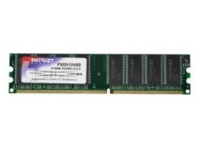 Модуль памяти PATRIOT DDR- 512Мб, 400, DIMM, Ret