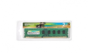 Модуль памяти SILICON POWER SP002GBLTU133S02 DDR3- 2Гб, 1333, DIMM, Ret