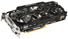 Видеокарта PCI-E 3.0 GIGABYTE GeForce GTX 770, GV-N770WF3-4GD, 4Гб, GDDR5, Ret