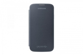 Чехол (флип-кейс) SAMSUNG EF-FI950BBE, темно-серый, для Samsung Galaxy S4