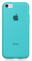 Чехол (клип-кейс) GGMM Sports-5C, голубой, для Apple iPhone 5c
