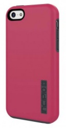 Чехол (клип-кейс) INCIPIO DualPro (IPH-1145-PNK), розовый/серый, для Apple iPhone 5c