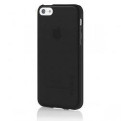 Чехол (клип-кейс) INCIPIO Feather Clear (IPH-1142-BLK), черный(прозрачный), для Apple iPhone 5c