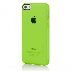 Чехол (клип-кейс) INCIPIO Feather Clear (IPH-1142-LIM), зеленый, для Apple iPhone 5c