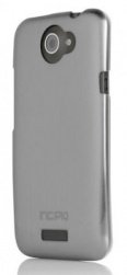 Чехол (клип-кейс) INCIPIO Feather Shine (HT-277), серебристый/прозрачный, для HTC One X