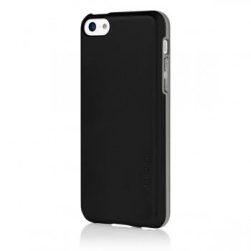 Чехол (клип-кейс) INCIPIO Feather Shine (IPH-1143-BLK), черный, для Apple iPhone 5c