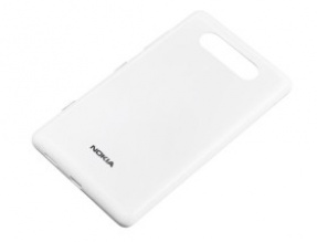 Чехол (клип-кейс) NOKIA CC-3058, белый, для Nokia Lumia 820
