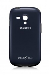 Чехол (клип-кейс) SAMSUNG EFC-1M7BBEGSER, синий, для Samsung Galaxy S III mini