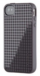 Чехол (клип-кейс) SPECK PixelSkin HD, серый, для Apple iPhone 4/4S