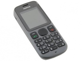 Мобильный телефон NOKIA 101, черный, моноблок, 2 сим карты