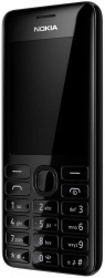 Мобильный телефон NOKIA 206 DUAL SIM, черный, моноблок, 2 сим карты