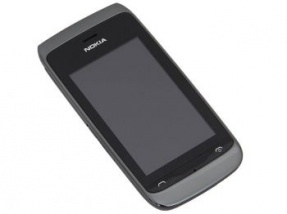 Мобильный телефон NOKIA Asha 309, черный, моноблок