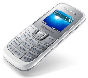 Мобильный телефон SAMSUNG GT-E1200 Keystone 2, белый, моноблок
