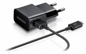 Сетевое з/у SAMSUNG ETA-U90EBEGSTD, USB, microUSB, 2000мА, черный