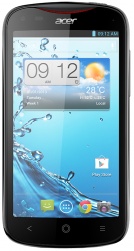 Смартфон ACER Liquid E2 Duo V370, черный, моноблок, 2 сим карты