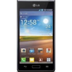 Смартфон LG Optimus L7 P705, черный, моноблок