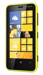 Смартфон NOKIA Lumia 620, желтый, моноблок