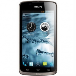 Смартфон PHILIPS Xenium W832, серый, моноблок, 2 сим карты