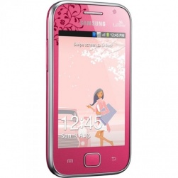 Смартфон SAMSUNG Galaxy Ace Duos La Fleur GT-S6802, розовый, моноблок, 2 сим карты