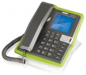 Телефон BBK BKT-258 RU, черный и зеленый