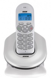 Телефон DECT BBK BKD-810 RU, серебристый