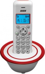 Телефон DECT BBK BKD-815 RU, белый и красный