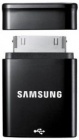 Адаптер SAMSUNG EPL-1PL0BEGSTD, 30-pin (Samsung)- USB, черный