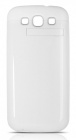 Чехол-аккумулятор DF SBattery-01, 3200 мАч, белый, для Samsung Galaxy S III