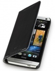 Чехол (флип-кейс) GGMM Kiss-H1, черный, для HTC One