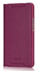 Чехол (флип-кейс) GGMM Kiss-H1, фиолетовый, для HTC One