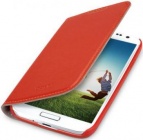 Чехол (флип-кейс) GGMM Kiss-S4, оранжевый, для Samsung Galaxy S4