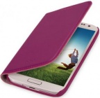 Чехол (флип-кейс) GGMM Kiss-S4, пурпурный, для Samsung Galaxy S4