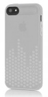 Чехол (флип-кейс) INCIPIO Frequency (IPH-1124-FRST), серый (полупрозрачный), для Apple iPhone 5