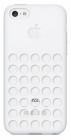 Чехол (клип-кейс) APPLE MF039ZM/A, белый, для Apple iPhone 5c