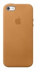 Чехол (клип-кейс) APPLE MF041ZM/A, коричневый, для Apple iPhone 5s
