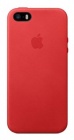 Чехол (клип-кейс) APPLE MF046ZM/A, красный, для Apple iPhone 5s