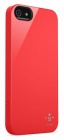 Чехол (клип-кейс) BELKIN F8W159vfC04, красный, для Apple iPhone 5