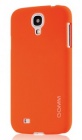 Чехол (клип-кейс) GGMM Frosted-S4, оранжевый, для Samsung Galaxy S4