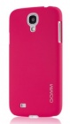 Чехол (клип-кейс) GGMM Frosted-S4, розовый, для Samsung Galaxy S4