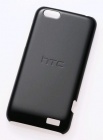 Чехол (клип-кейс) HTC HC C750, черный, для HTC One V