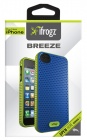 Чехол (клип-кейс) IFROGZ Breeze (IP5BZ-BLGR), синий/зеленый, для Apple iPhone 5