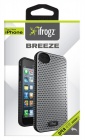Чехол (клип-кейс) IFROGZ Breeze (IP5BZ-SLBK), серебристый/черный, для Apple iPhone 5