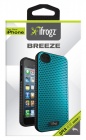 Чехол (клип-кейс) IFROGZ Breeze (IP5BZ-TLBK), голубой/черный, для Apple iPhone 5