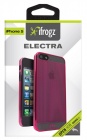 Чехол (клип-кейс) IFROGZ Electra (IP5ELC-RED), красный, для Apple iPhone 5