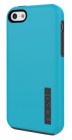 Чехол (клип-кейс) INCIPIO DualPro (IPH-1145-CYN), голубой/серый, для Apple iPhone 5c