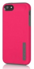 Чехол (клип-кейс) INCIPIO DualPro (IPH-816), розовый/серый, для Apple iPhone 5