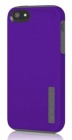 Чехол (клип-кейс) INCIPIO DualPro (IPH-817), фиолетовый/серый, для Apple iPhone 5