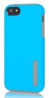 Чехол (клип-кейс) INCIPIO DualPro (IPH-820), голубой/серый, для Apple iPhone 5