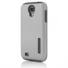 Чехол (клип-кейс) INCIPIO DualPro Shine (SA-380), серебристый/серый, для Samsung Galaxy S4