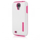 Чехол (клип-кейс) INCIPIO DualPro Shine (SA-381), белый/розовый, для Samsung Galaxy S4
